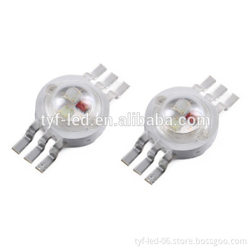 China Asian white yellow amber red 3w 2w 1w light source